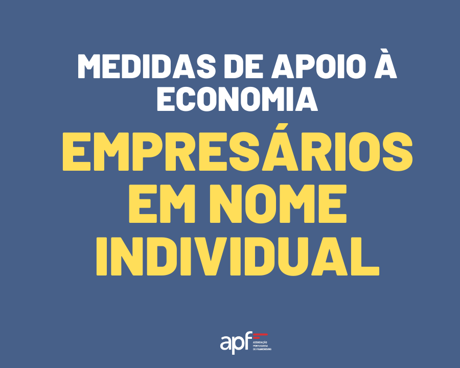 medidas de apoio à economia (2) Medidas de Apoio à Economia | Empresários em nome individual